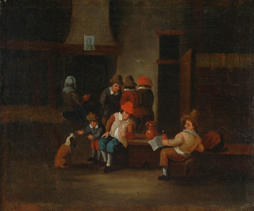 Фламандский мастер XVII века. В таверне.