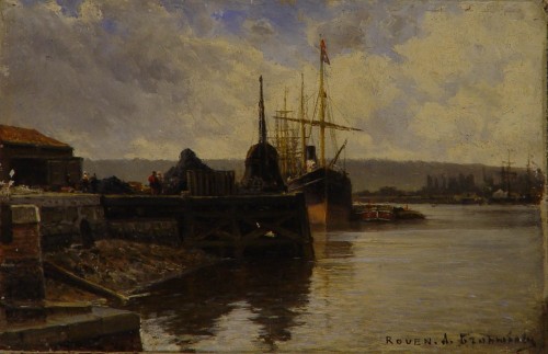 Боголюбов А. П. Порт Руан. 1889 (?)
