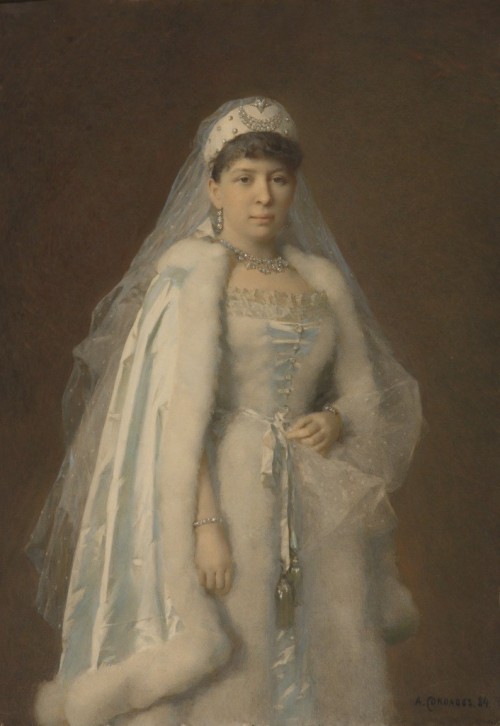 Соколов Александр Петрович. 1829 – 1913 Женский портрет. 1884 