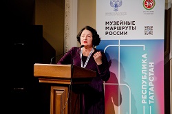 25 апреля Нургалеева Розалия Миргалимовна представила Государственный музей изобразительных искусств Республики Татарстан на форуме «Музейные маршруты России»