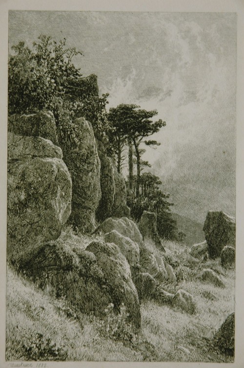 Лист № 18. Крымский вид. 1882 