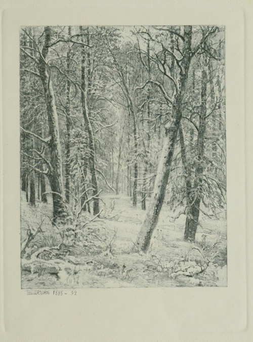 Лист № 22. Зима. 1885 