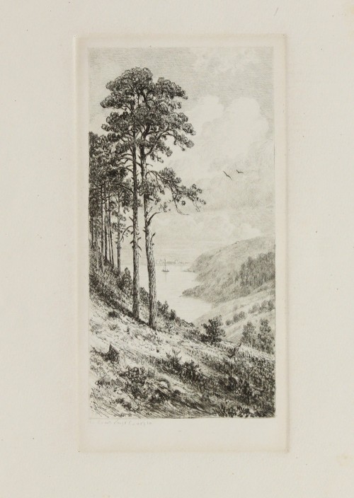 Лист № 24. Кама близ Елабуги. 1885 