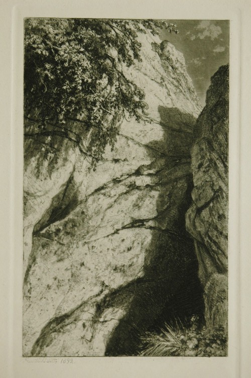 Лист № 36. Скала. 1892 