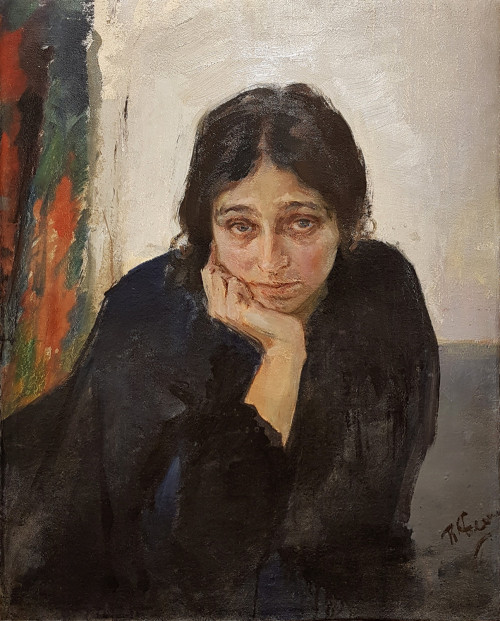 Беньков  П.П. Портрет жены. 1926