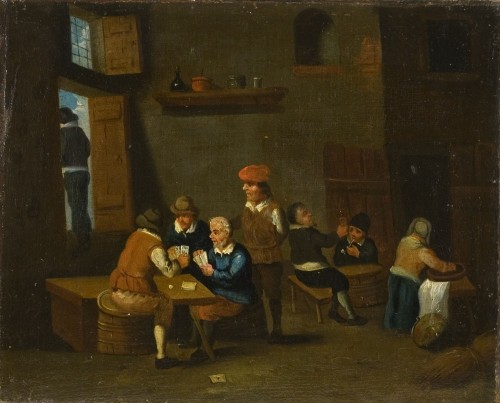 Фламандский мастер XVII века. Игра в карты