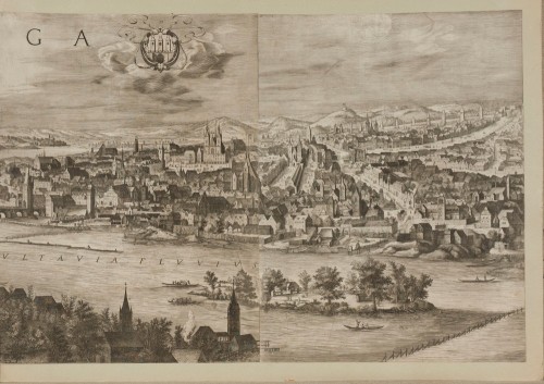 Вехтер, Иоганн - Вид Праги. 1606. По рисунку Филиппа ван дер Босха