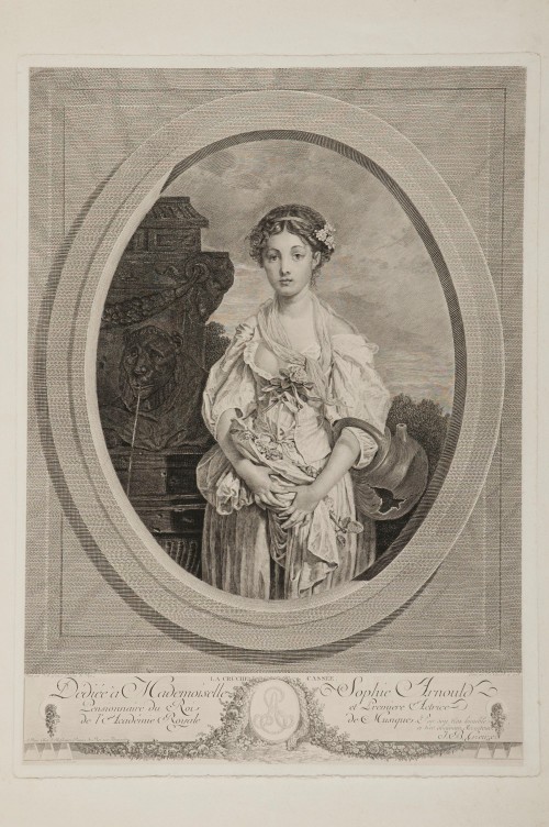 Массар, Жан - Разбитый кувшин. 1773. С картины Жана-Батиста  Грёза. 