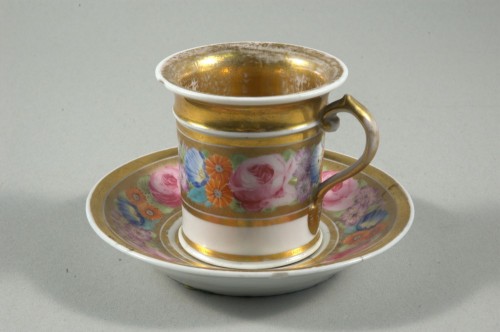 Чашка с блюдцем. 1830-е  