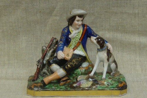 Скульптура «Охотник с собакой» 1840-1850-е 
