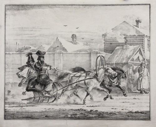 Орловский А.О. Пара лошадей. 1820 