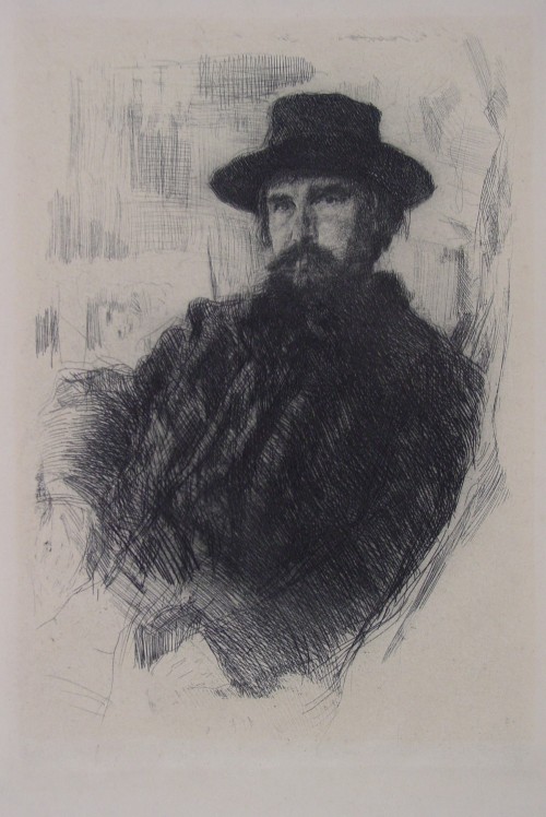 Серов В. А. Портрет В.В. Матэ. 1899 