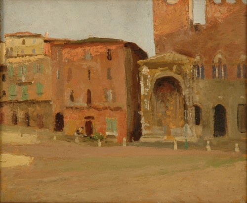 Визель Э. О. Италия. Сиена. 1913