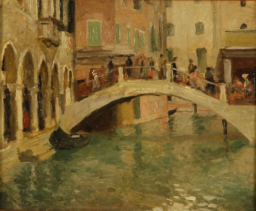 Визель Э. О. Венеция. Мост через канал. 1913