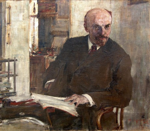 Фешин Н. И. Портрет Владимира Ильича Ленина. 1918