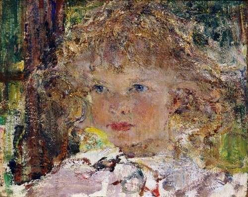 Фешин Н. И. Портрет дочери Ии. 1917.