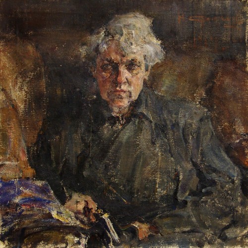 Фешин Н. И. Портрет Екатерины Матвеевны Конуриной. 1917