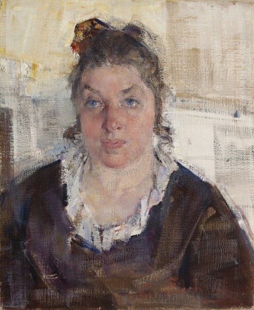Фешин Н. И. Портрет Маруси (Марии Никифоровны) Бурлюк. 1923