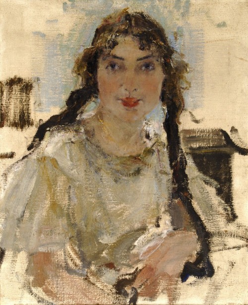 Фешин Н. И. Портрет Тамары Александровны Поповой. 1917