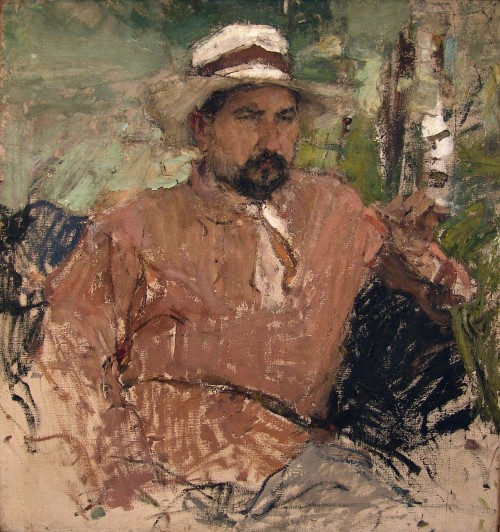 Фешин Н. И. Портрет художника Г. А. Медведева. 1912