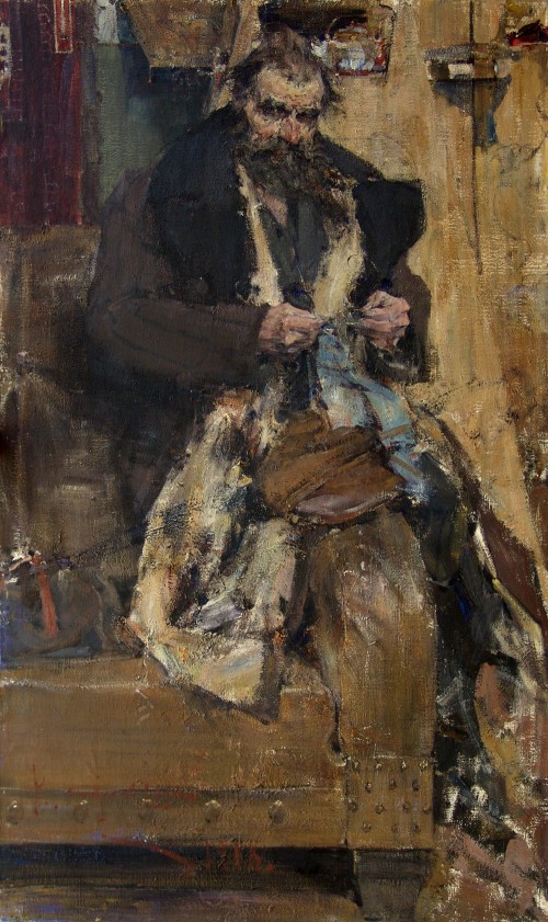 Фешин Н. И. Портрет отца. 1918