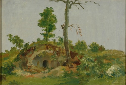 Худяков  В.Г. (1826-1871) Вход в пещеру. 