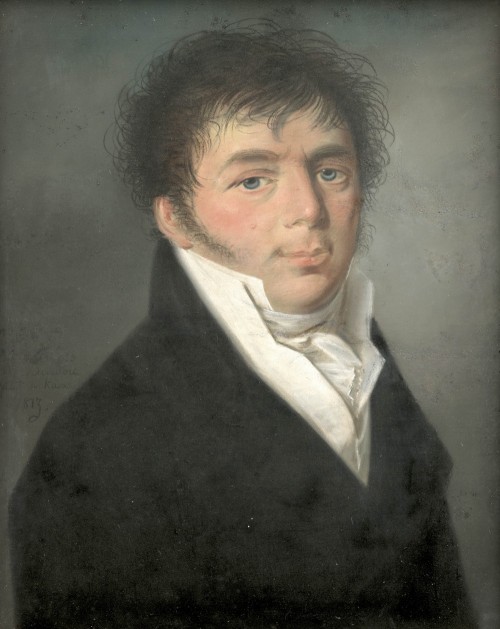 Барду Карл-Вильгельм.  Портрет титулярного советника Николая Васильевича Колбецкого. 1813 