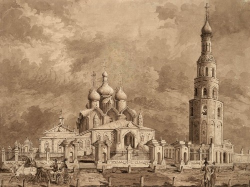 Турнерелли Э.Благовещенский кафедральный собор в кремле. (Кафедральный собор в крепости). 1837-1839 
