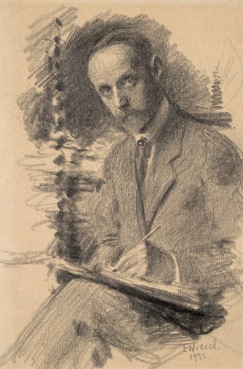 Визель Эмиль Оскарович. 1866 – 1943 Автопортет. 1922 