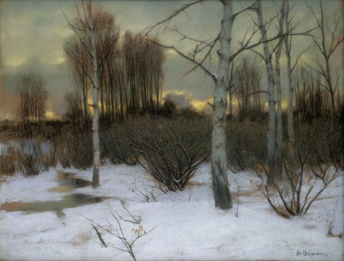 Фомин Александр Иванович. 1879 – 1947 Зимний пейзаж . 1890 –е 
