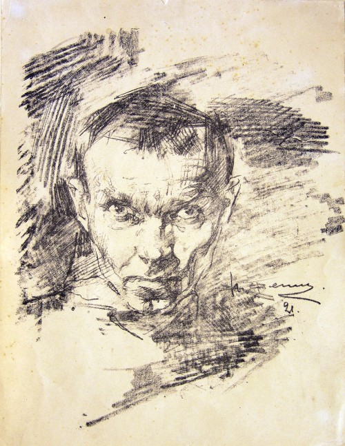 Фешин Н.И. (1881-1955) Мужской портрет