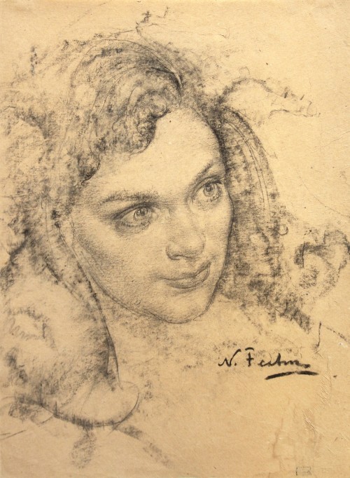 Фешин Н.И.(1881-1955) Молодая девушка 
