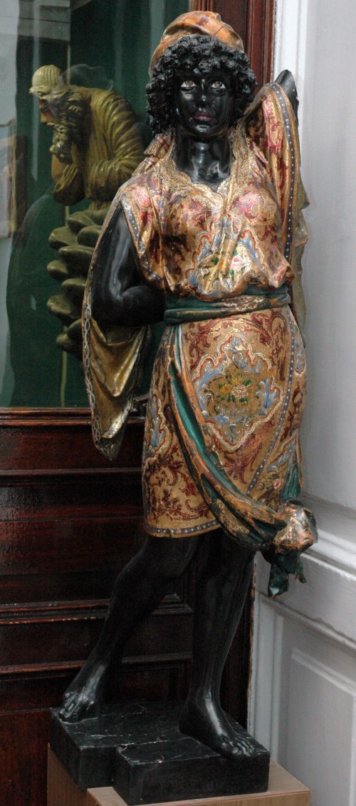 Неизвестный скульптор. Чернокожая девушка. XIX век.