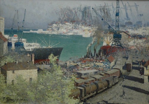 Кузнецов Н.Д. В Одесском порту, 1966-1967 г.
