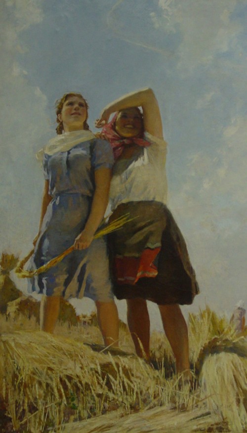 Малаев Ф.П. 'Летят самолеты', 1950 г.