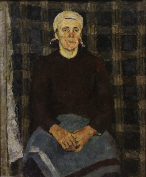 Суриков Павел Васильевич (1897-1941 гг.)Женский портрет. 1928, холст,масло