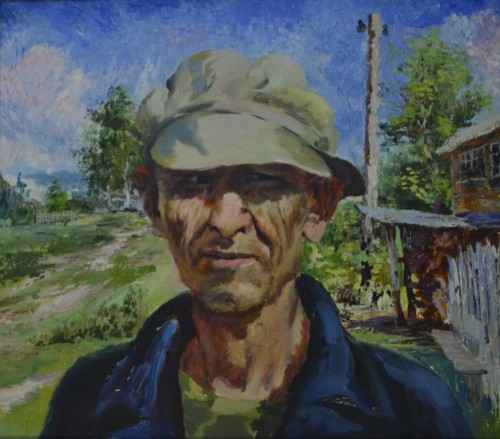 Акимов В.Я. 1950 Портрет Федора Ивановича. 2004 Холст, масло