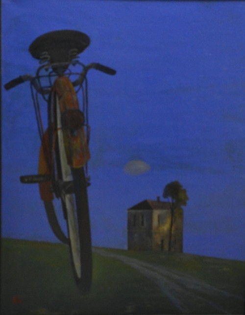 Архиреев Г.Н. 1949-2007 Портрет велосипеда. 1994 Холст, масло
