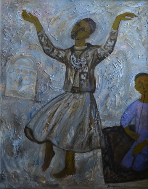Кильдибеков Р.А. 1934 Танцующий суфий. 1961 Холст, масло