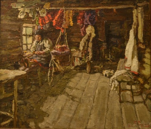Радимов П.А. 1887-1967 Старая Рязань. Холст, масло