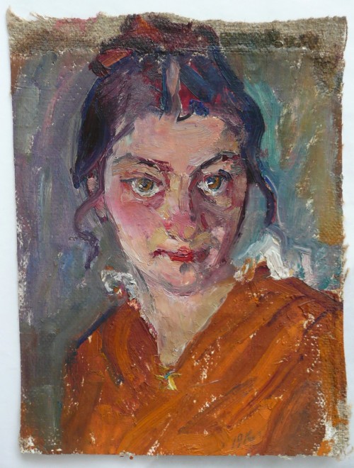 Вильковиская В. Э. Автопортрет. 1916