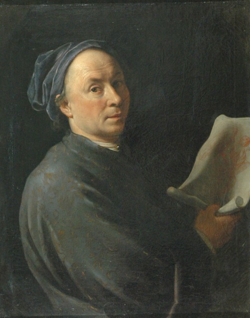 Ларжильер, Никола де (1656-1746) Портрет неизвестного (Автопортрет) 18 в. 