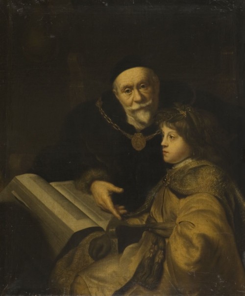 Флинк, Говерт (1615-1660) Портрет Якоба Катса и принца Оранского. 