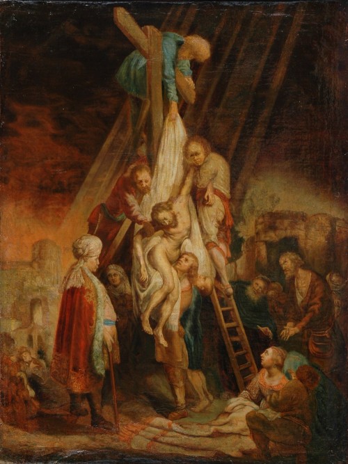 ДИТРИХ Христиан Вильгельм Эрнст. Снятие с креста.1771.
